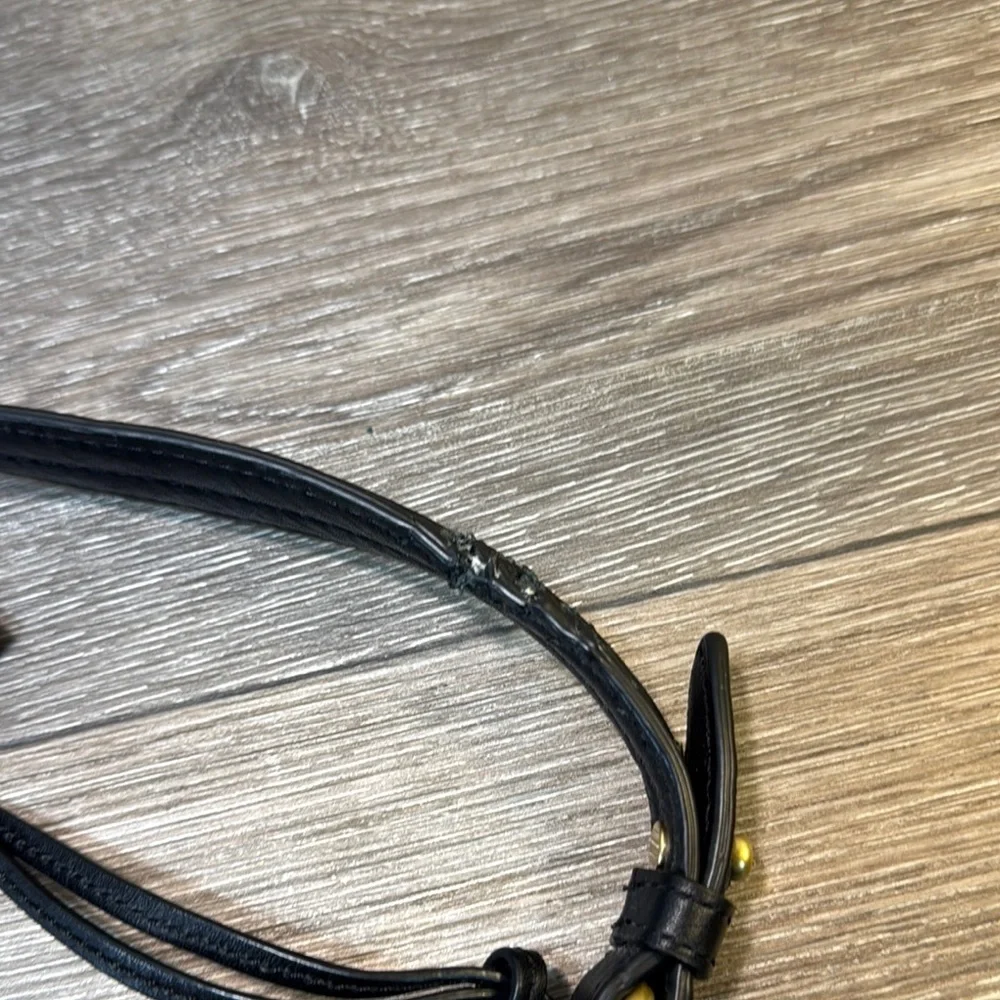 Kate Spade Black Leather Hobo Bag